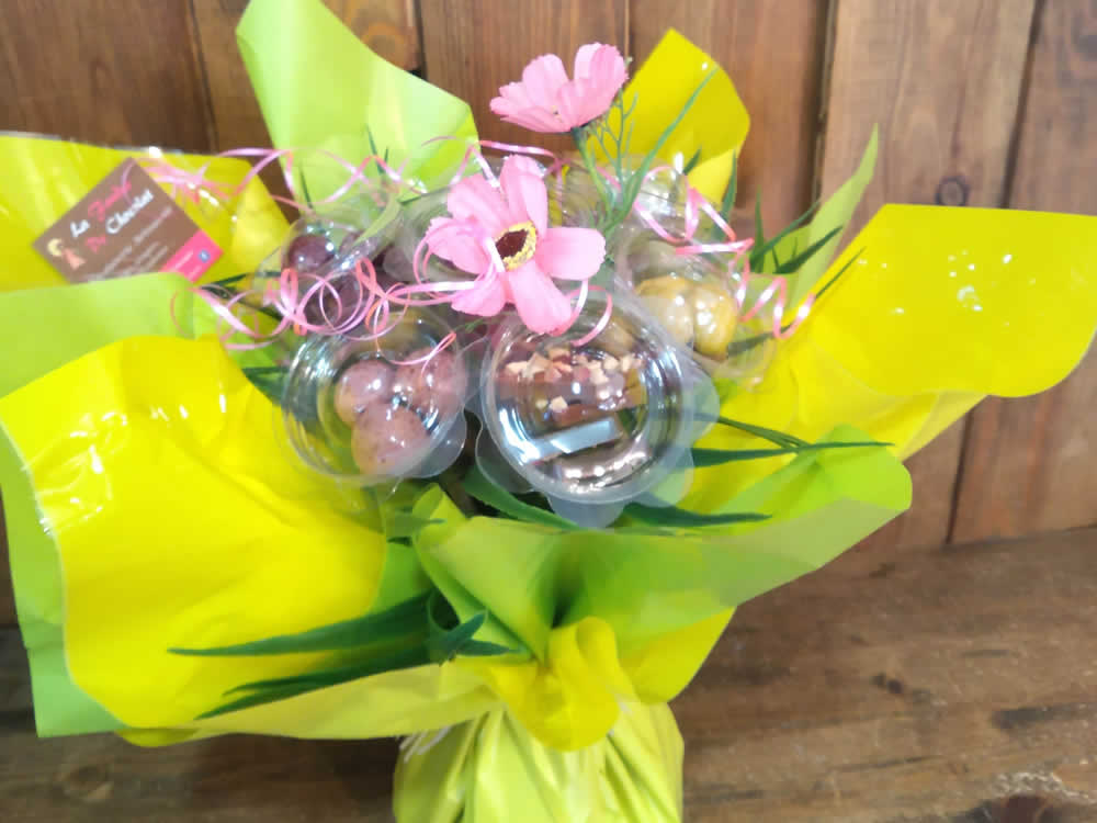 Bouquet bulle gourmand 7 tiges 